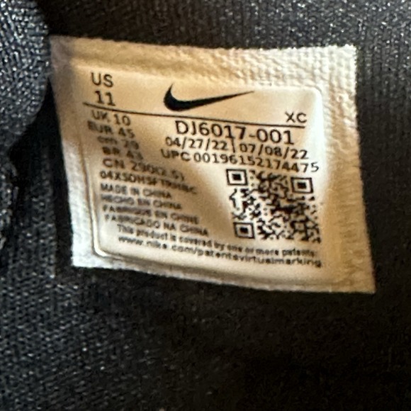 Nike Kyrie 8 Black/Mercury Grey-White‎ New In Box DJ6017-001 main image 9